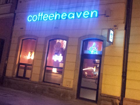 Coffee heaven rebranding