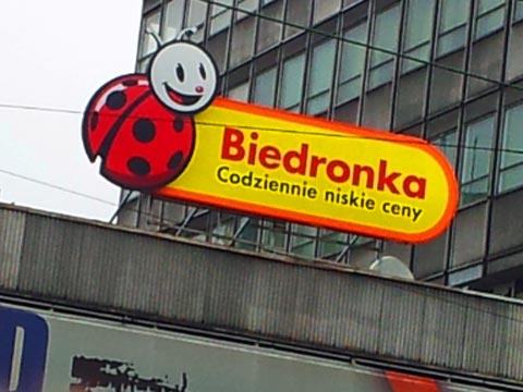 rebranding biedronka